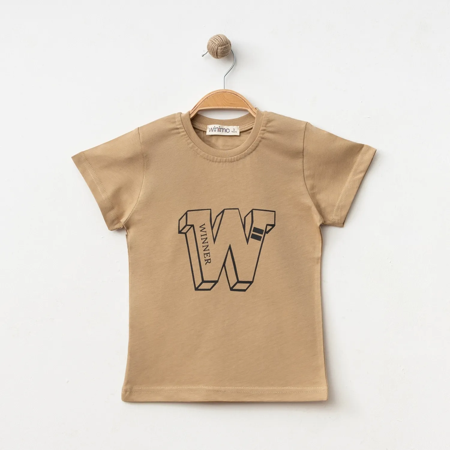 Winimo T-Shirt W Baskılı Sütlü Kahve