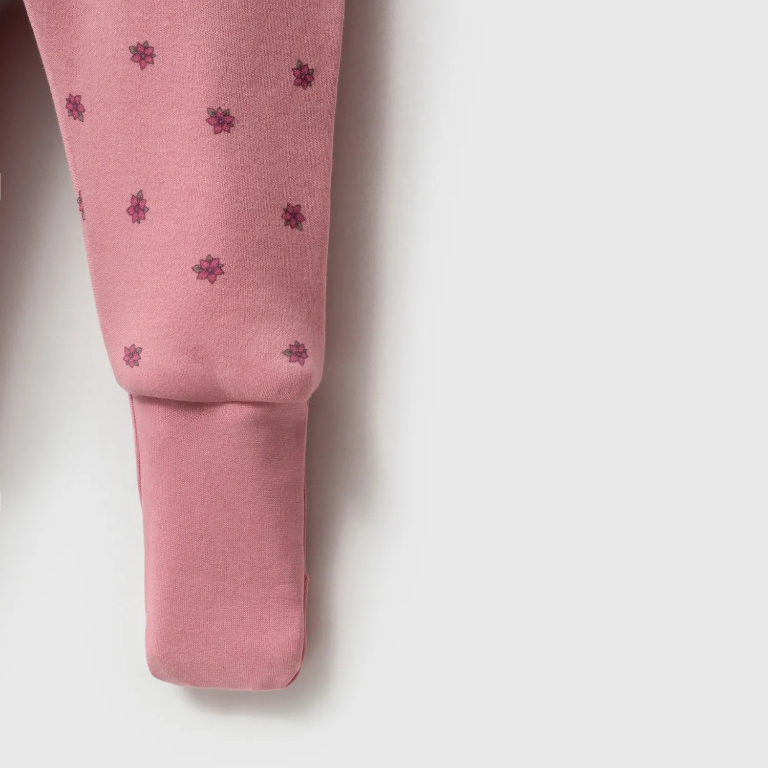 Ella Bonna Uyku Tulumu Çoraplı 2,5 Tog Mürdüm Flowers