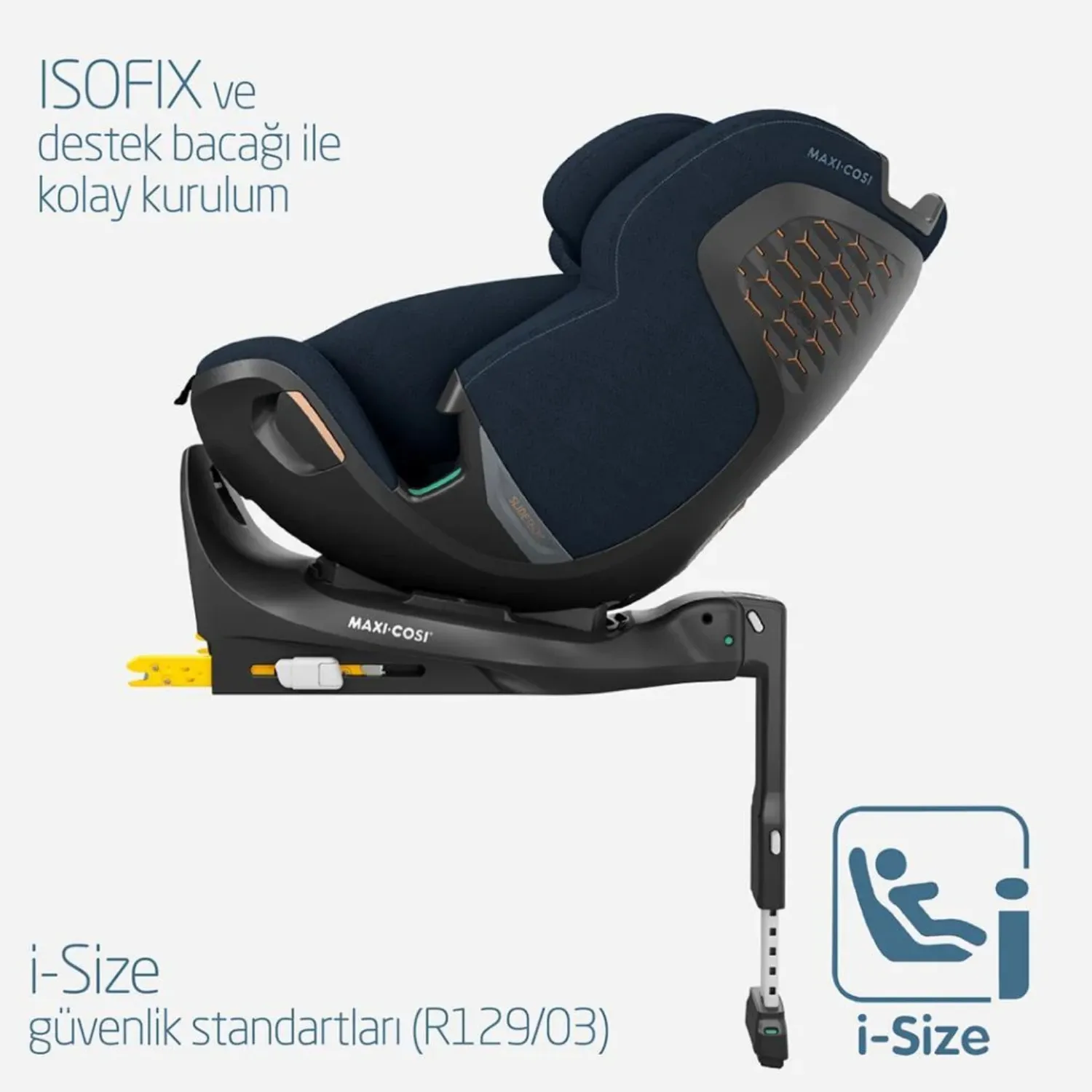Maxi Cosi Emerald 360 Pro Slidetech Oto Koltuğu 0-36 Kg Authentic Blue