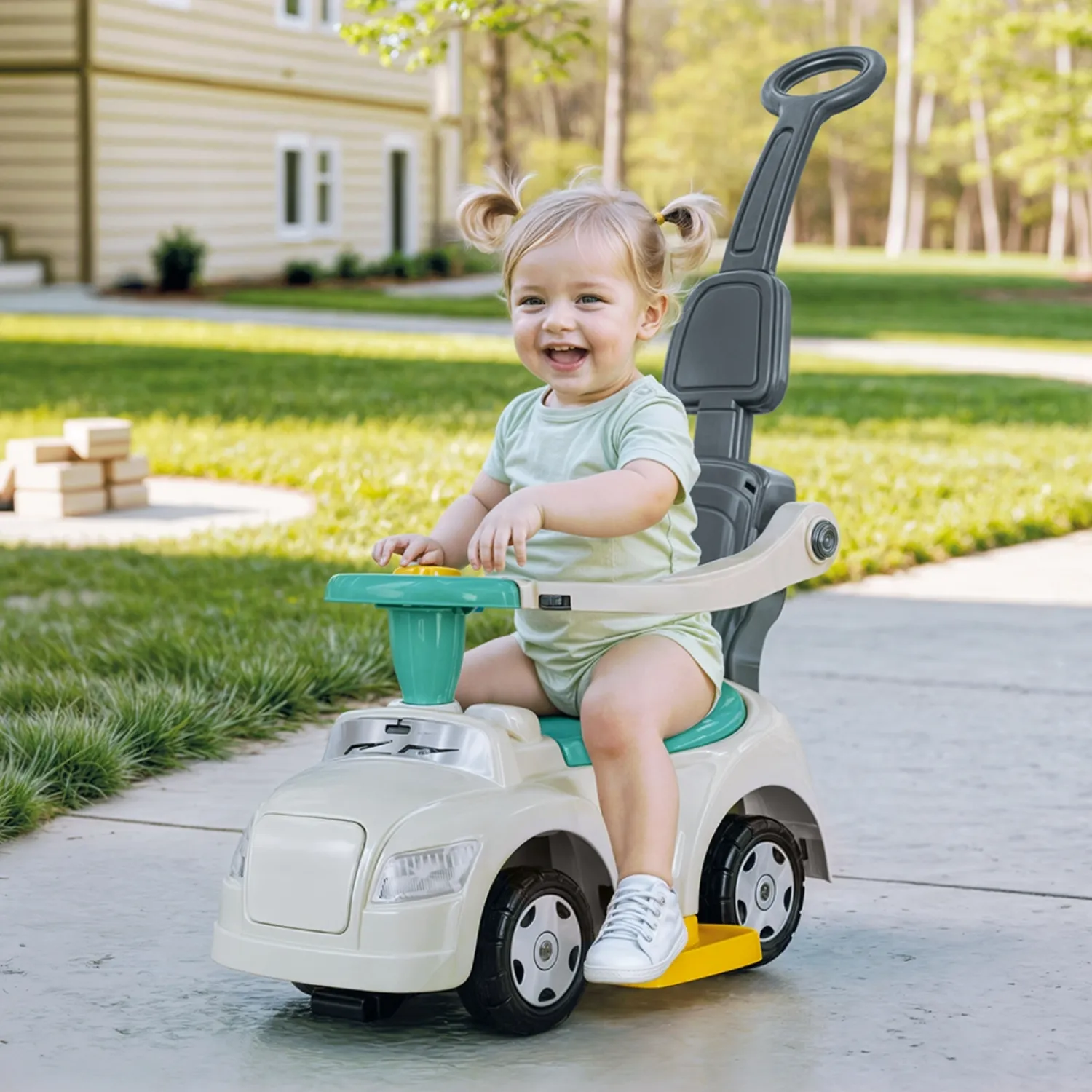 Dolu Step Araba 4'ü 1 Arada