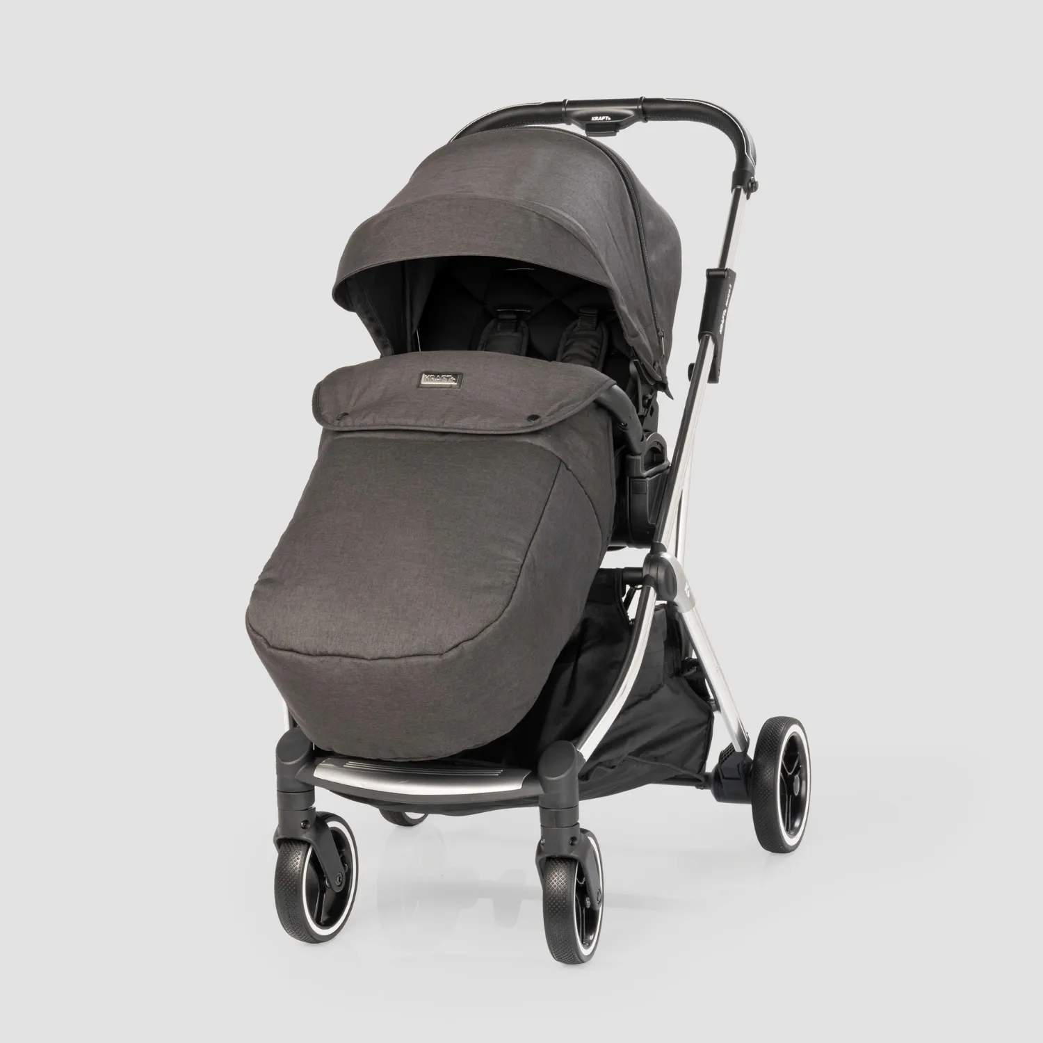 Kraft Kenya S Armor Plus Travel Sistem Bebek Arabası Black