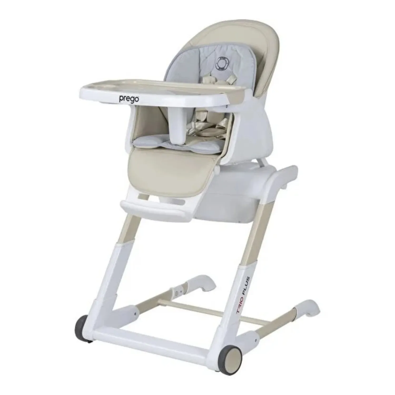 Prego 4029 Trio Plus Fonksiyonel Mama Sandalyesi ve Ana Kucağı Bej