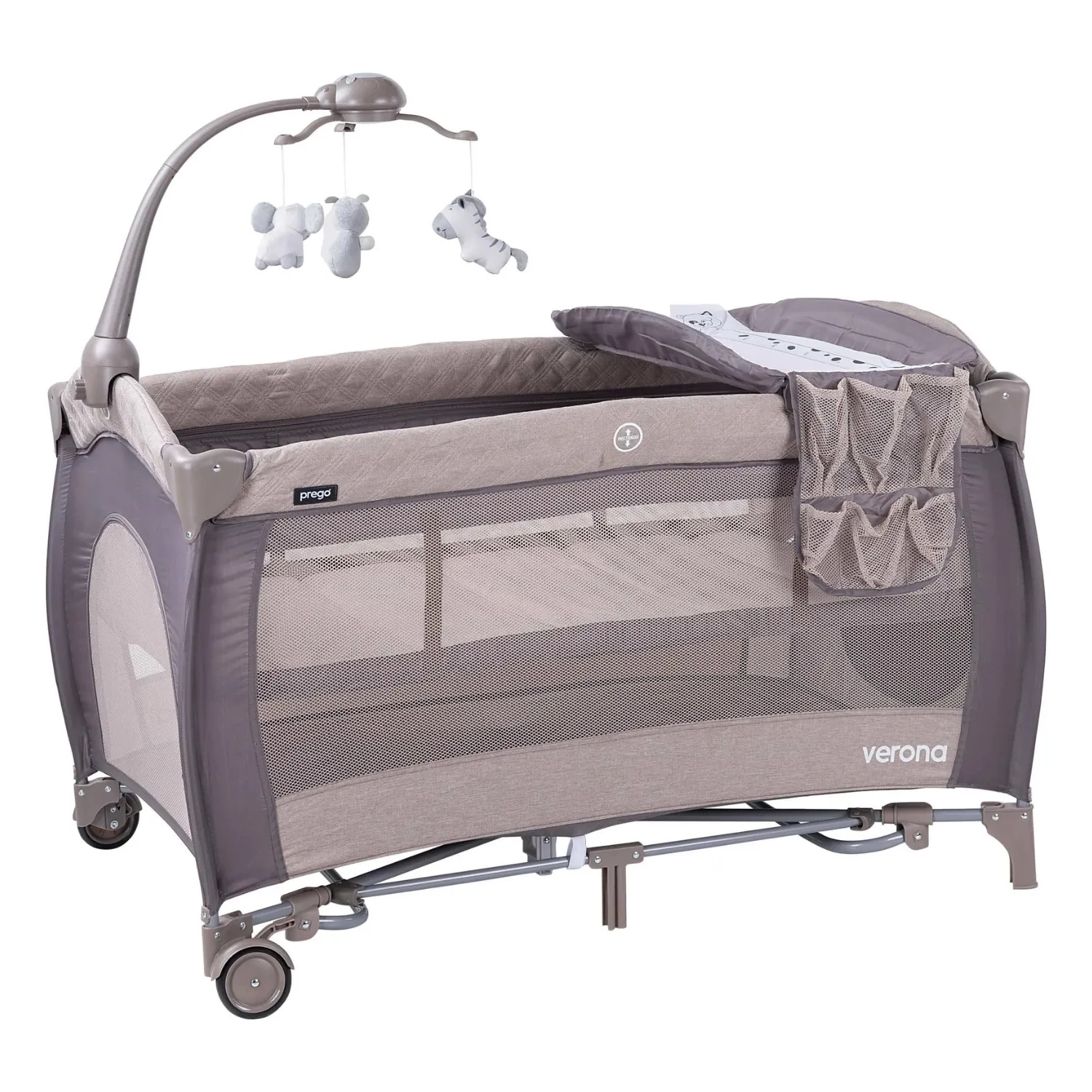 Prego 8065 Verona Oyun Parkı 70x120 cm Bej