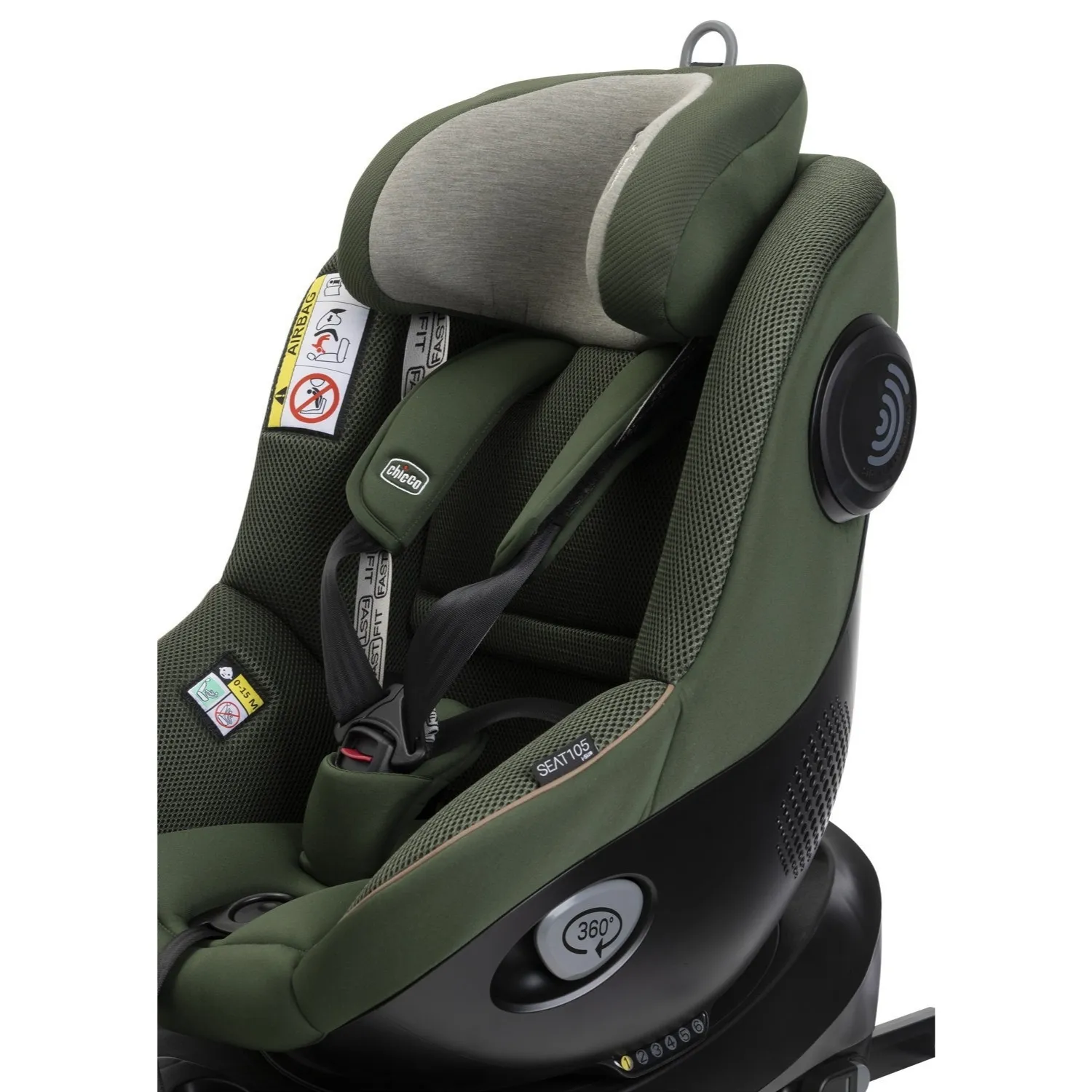 Chicco Seat 105 I-Size Oto Koltuğu 0-36 Kg Ever Green