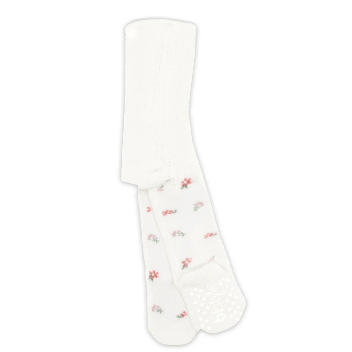 Bistyle Çorap Külotlu Havlu Kaymaz Blossom Ekru
