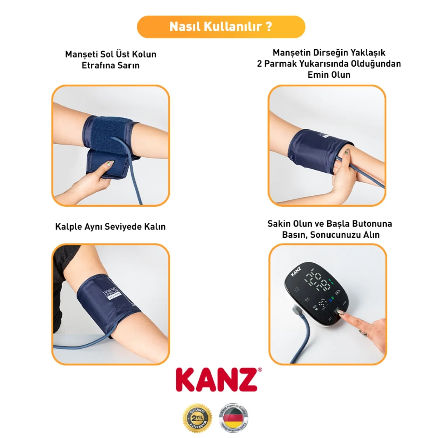 Kanz Dijital Tansiyon Aleti 