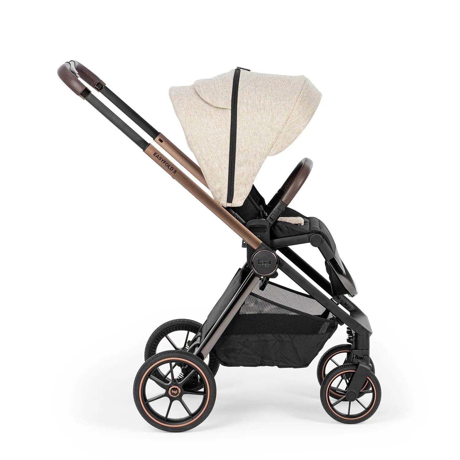 Bagi Easyfold 5 Cosmo Travel Sistem Bebek Arabası Beige