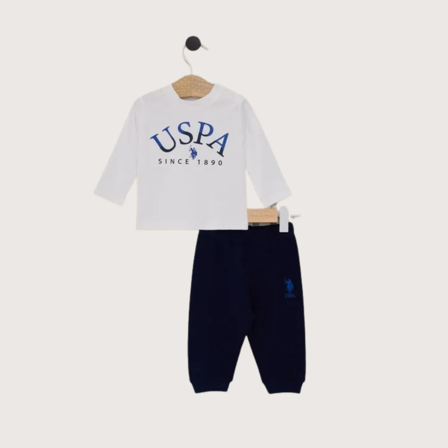 U.S. Polo 2li Takım Krem - Saks