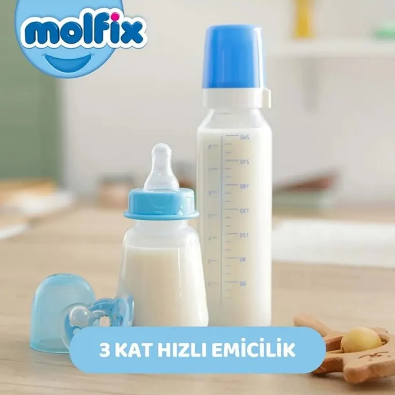 Molfix Bebek Bezi 5 Beden Junior 11-18 Kg 100lü Aylık Paket