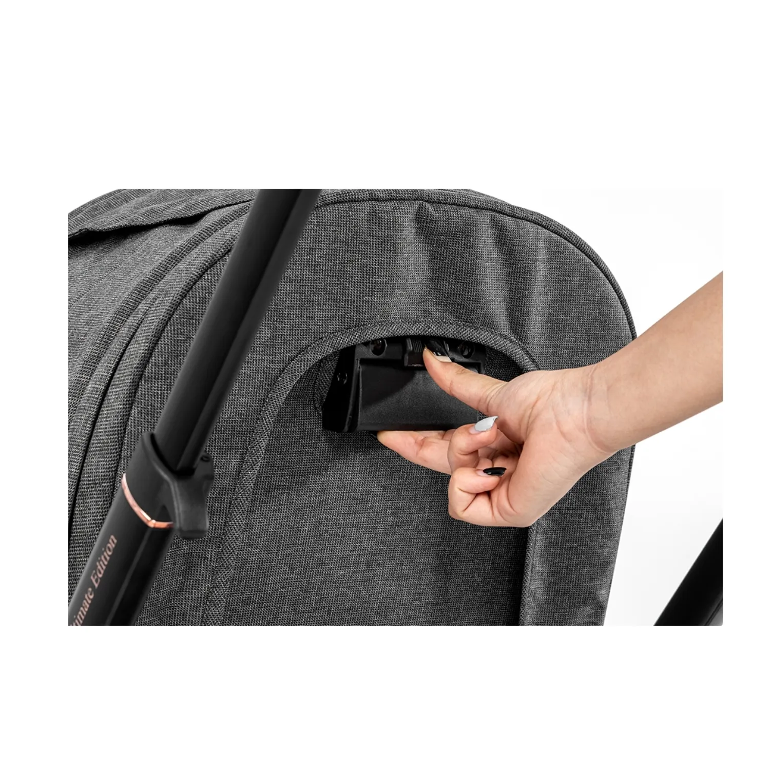 Kanz X-Go Ultimate Travel Sistem Bebek Arabası Rose Gold Gri