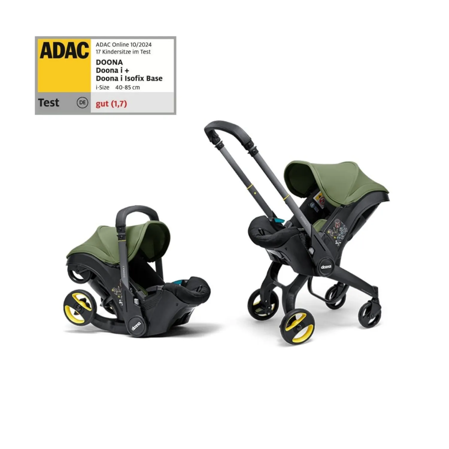 Doona I Bebek Arabası & Ana Kucağı Desert Green