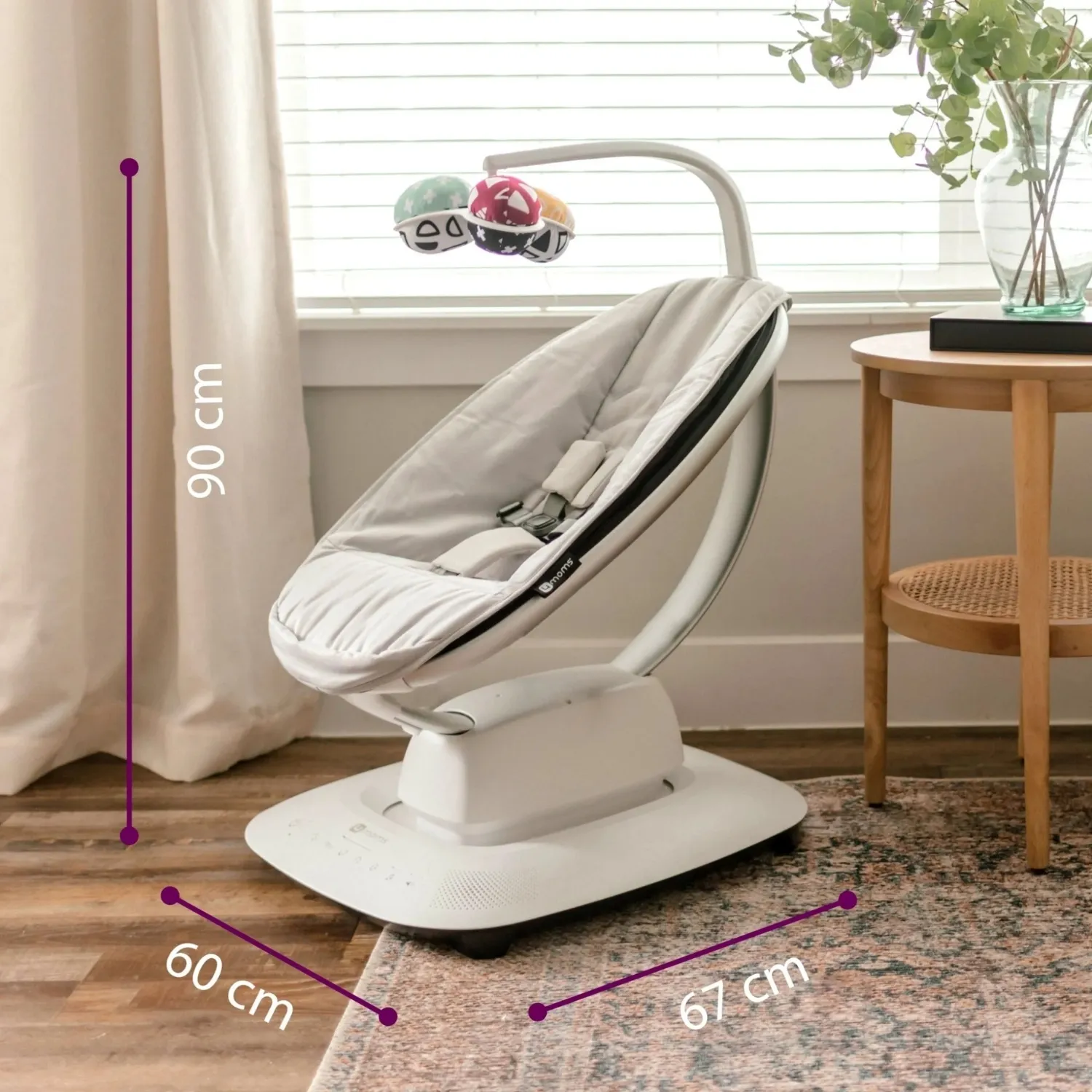 4moms MamaRoo 5.0 Elektrikli Ana Kucağı RoseWood
