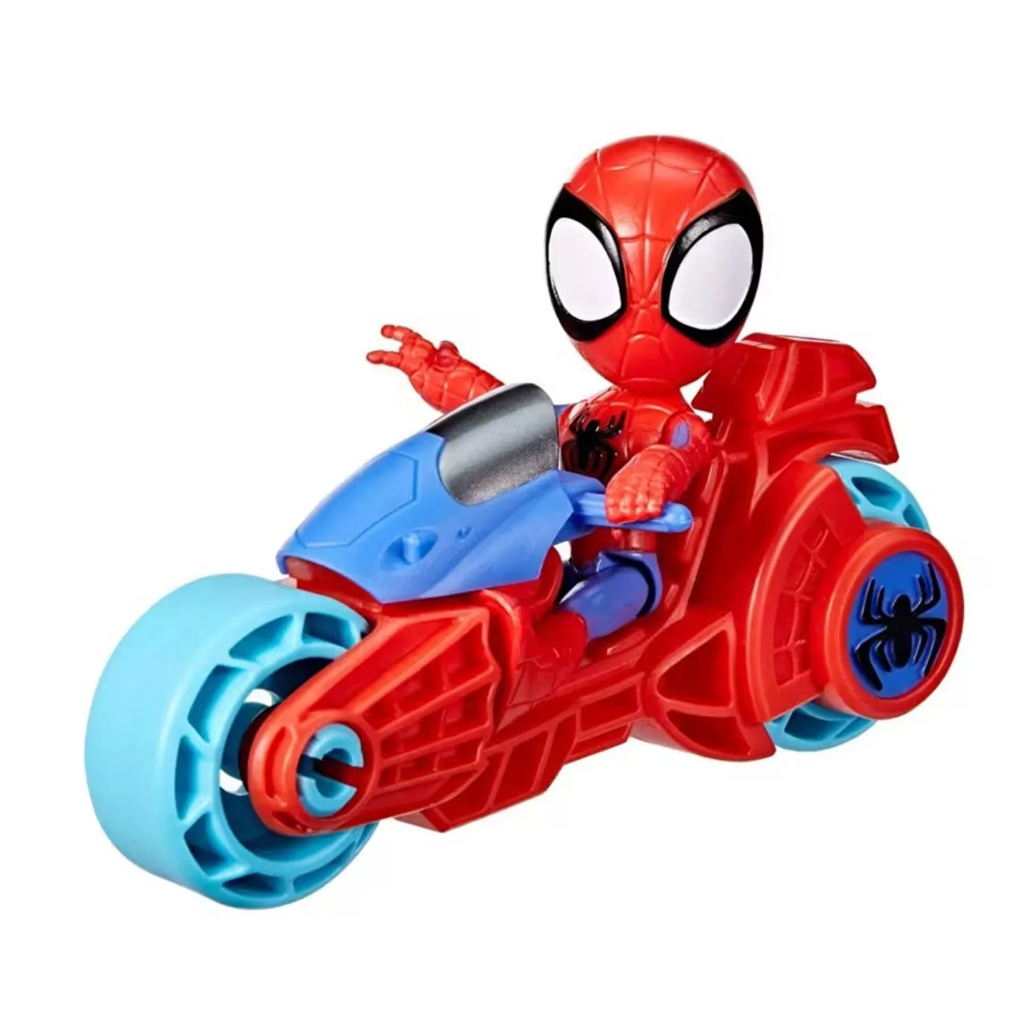 Spider And His Amazing Friends Motorsiklet Ve Figür