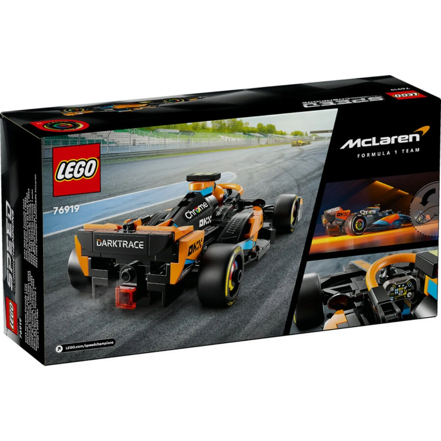 LEGO Speed Champions 2023 McLaren Formula 1 Yarış Arabası 76919