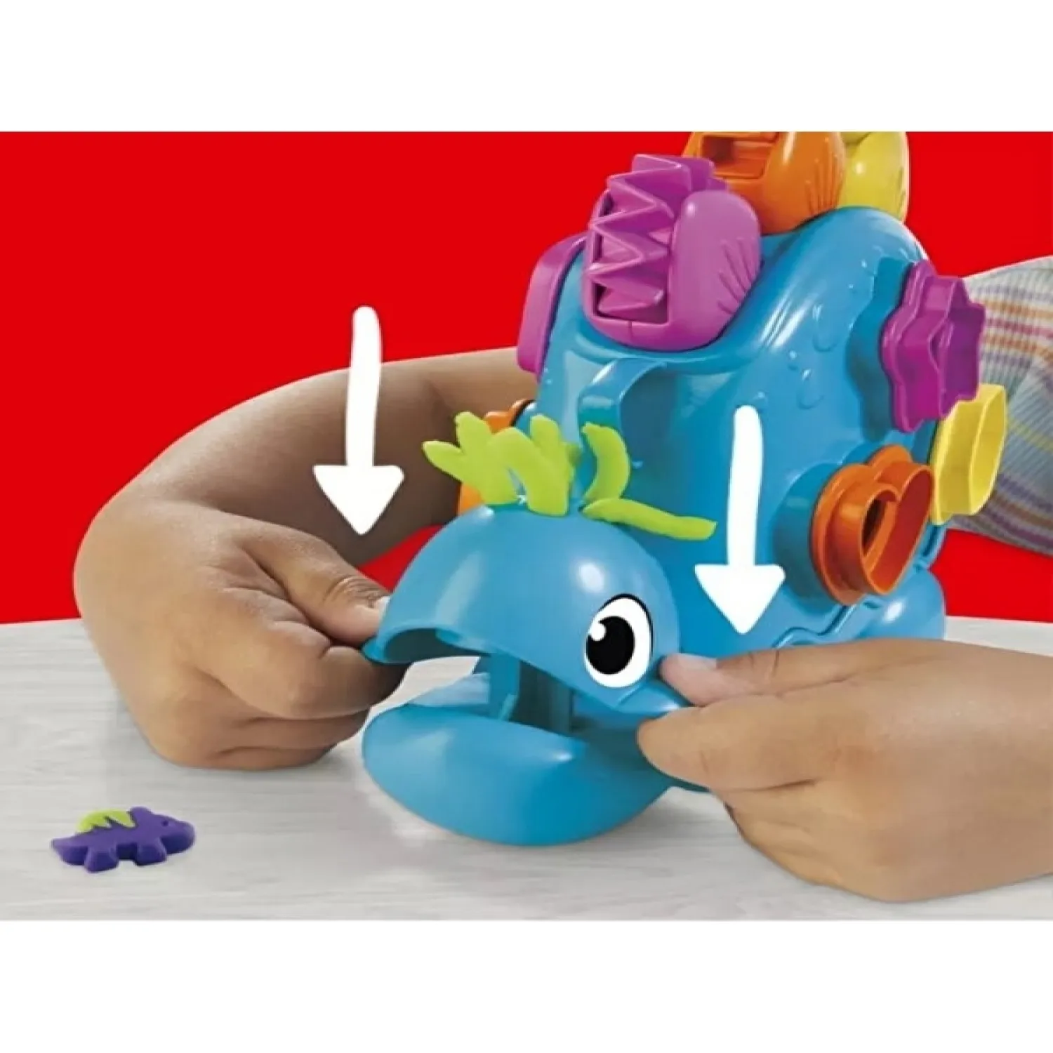 Play-Doh Shapes And Colors Dıno