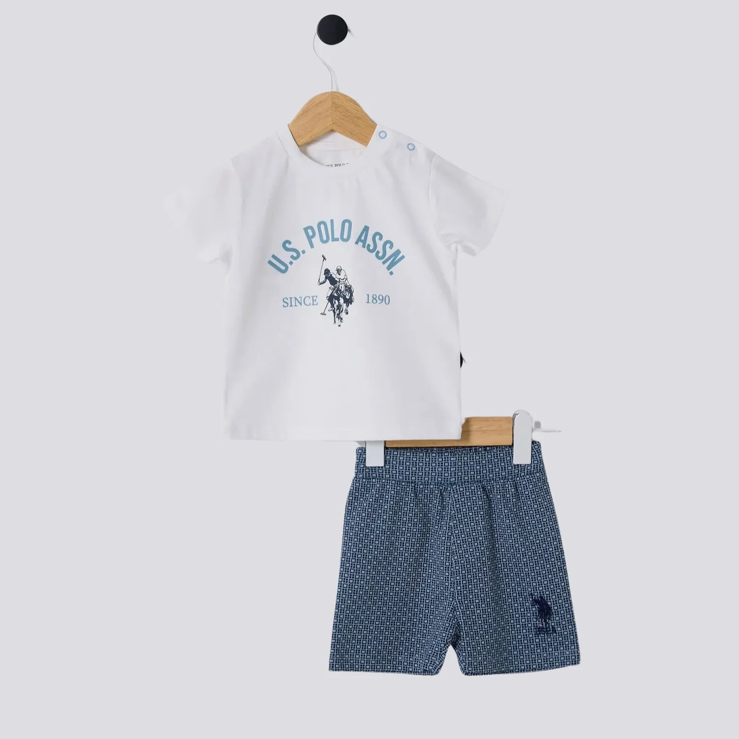 U.S. Polo 2li Takım Beyaz