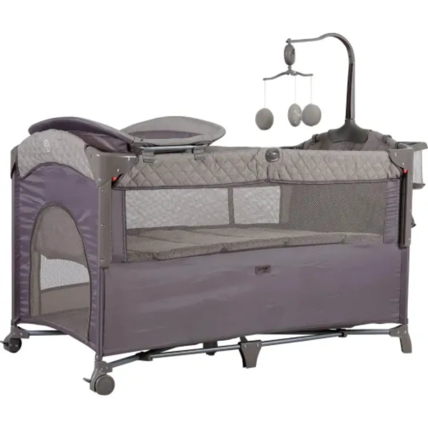 Prego 8044 Miami Plus Yatak Hediyeli Anne Yanı Oyun Parkı 70x120 cm Bej