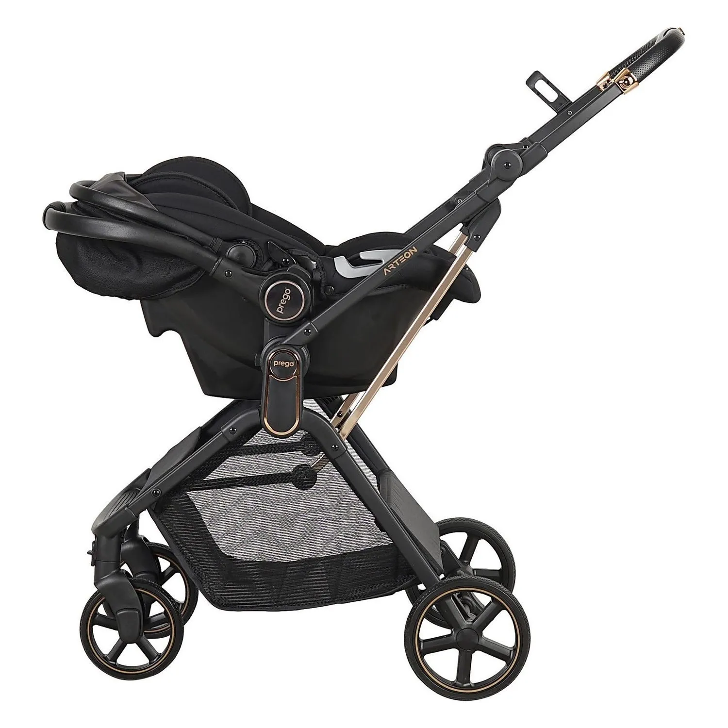 Prego 2244 Arteon Travel Sistem Bebek Arabası Siyah