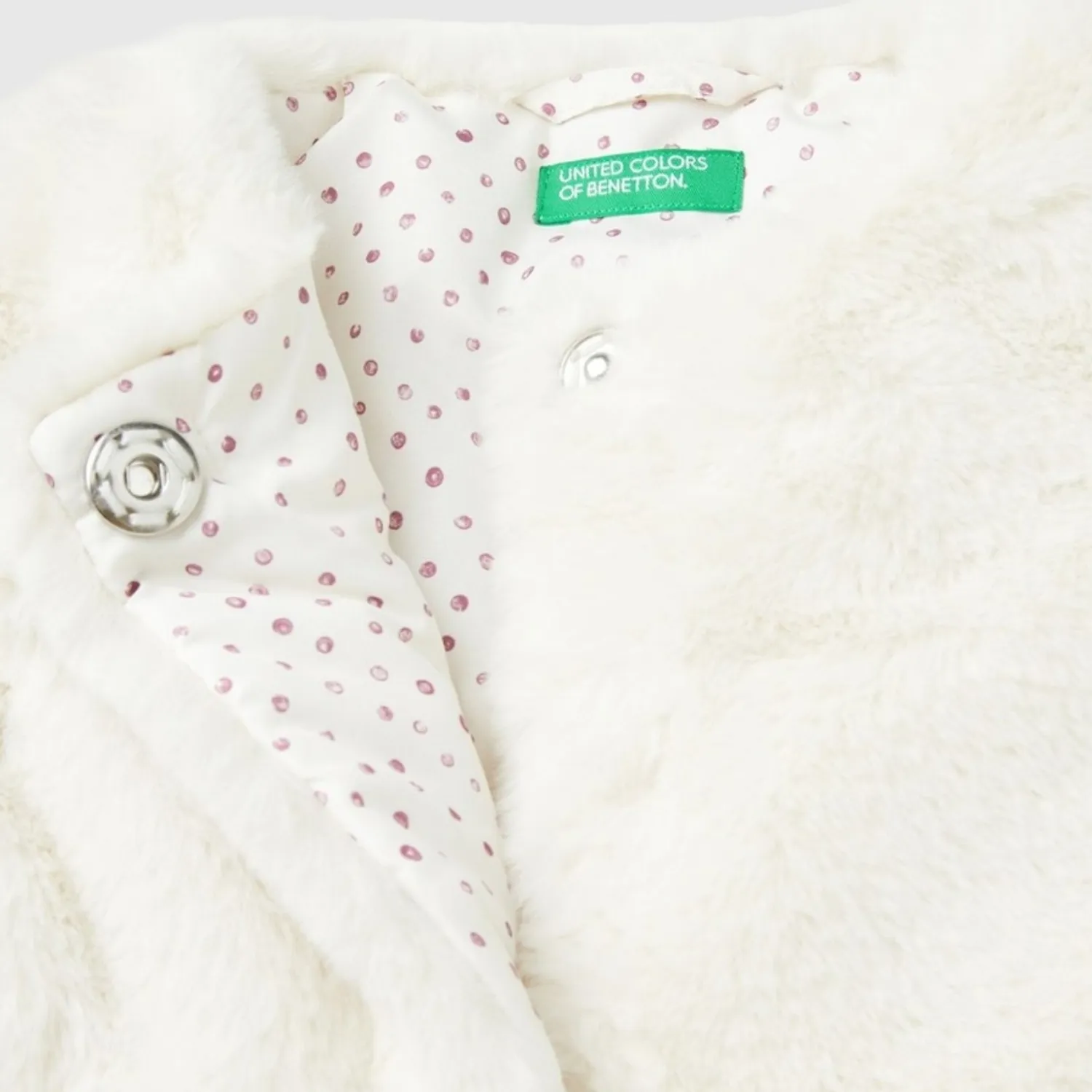 Benetton Yelek Krem