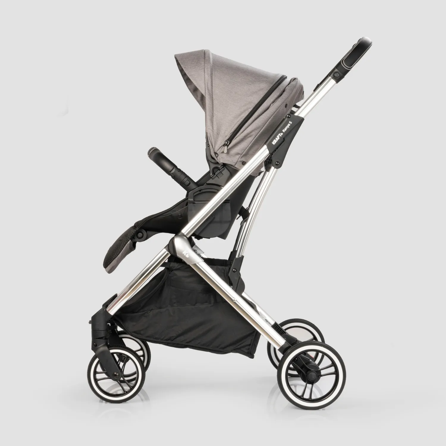 Kraft Kenya S Armor Plus Travel Sistem Bebek Arabası Grey