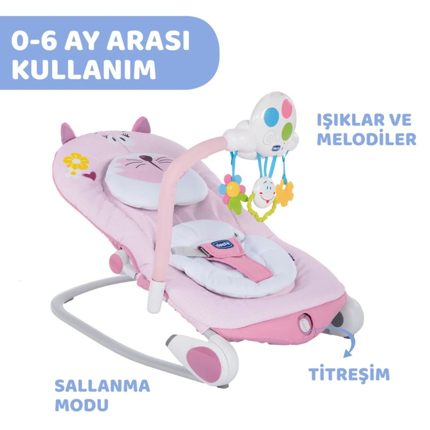 Chicco Balloon Ev Tipi Ana Kucağı Miss Pink