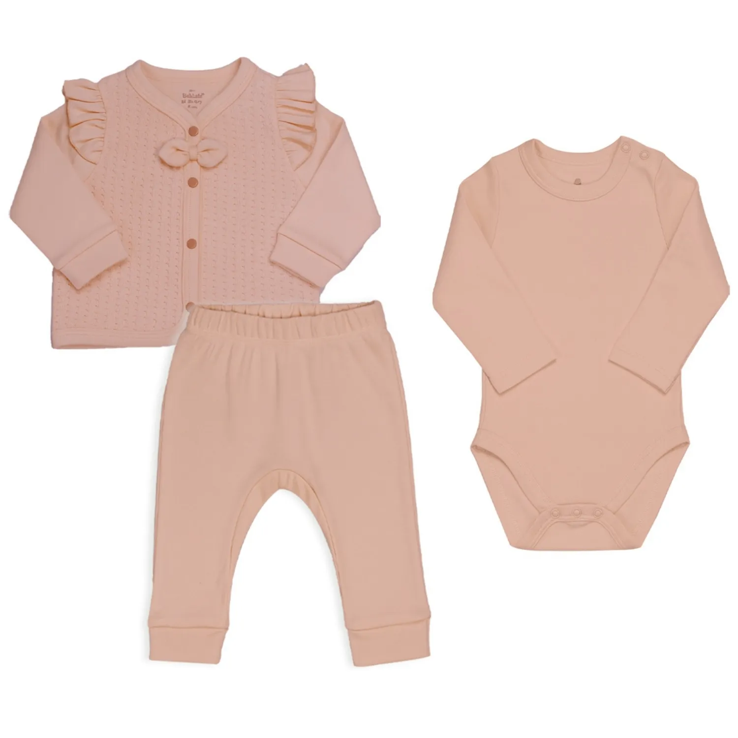 Bistyle 3lü Takım Princess Pembe