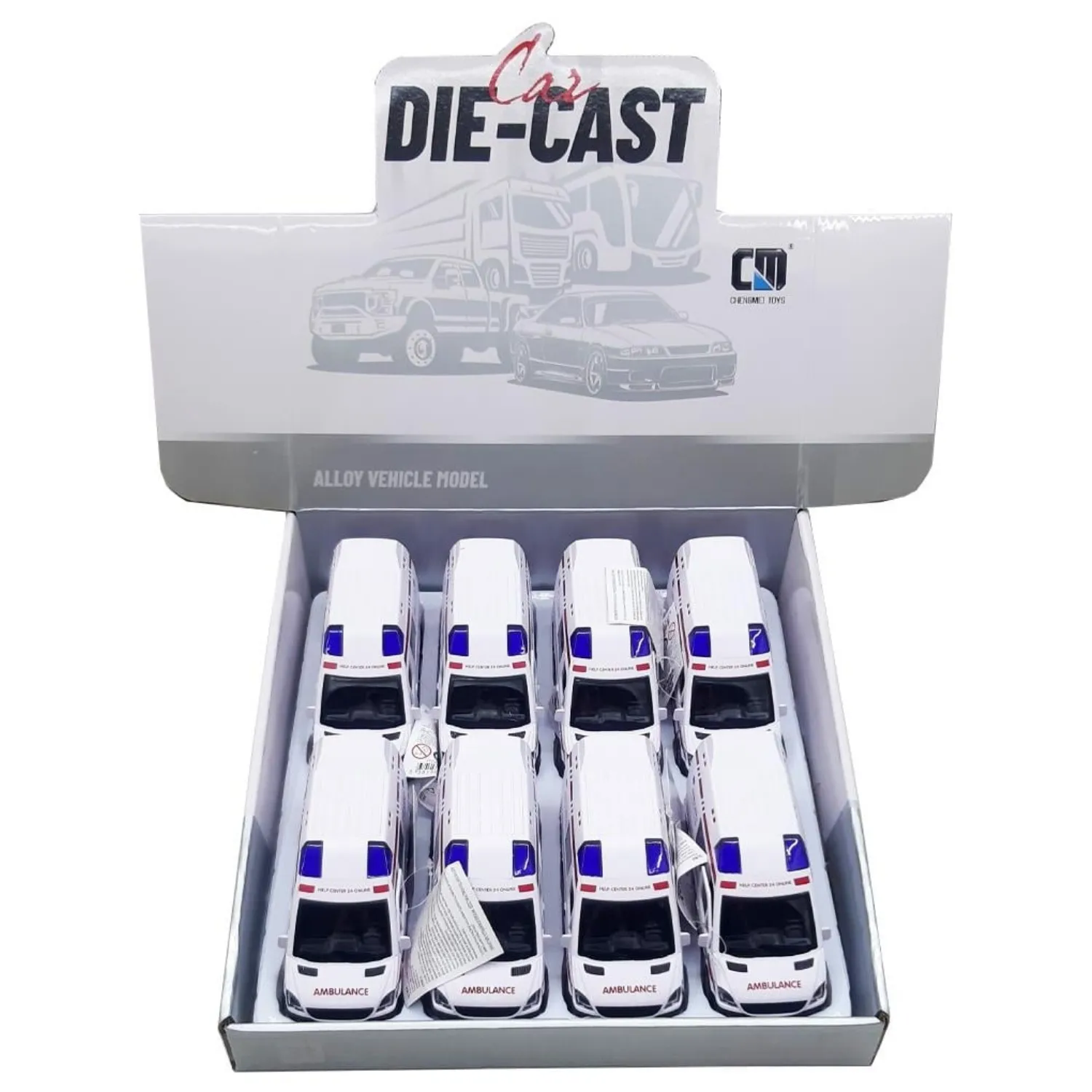 Sesli Işıklı Metal Ambulans