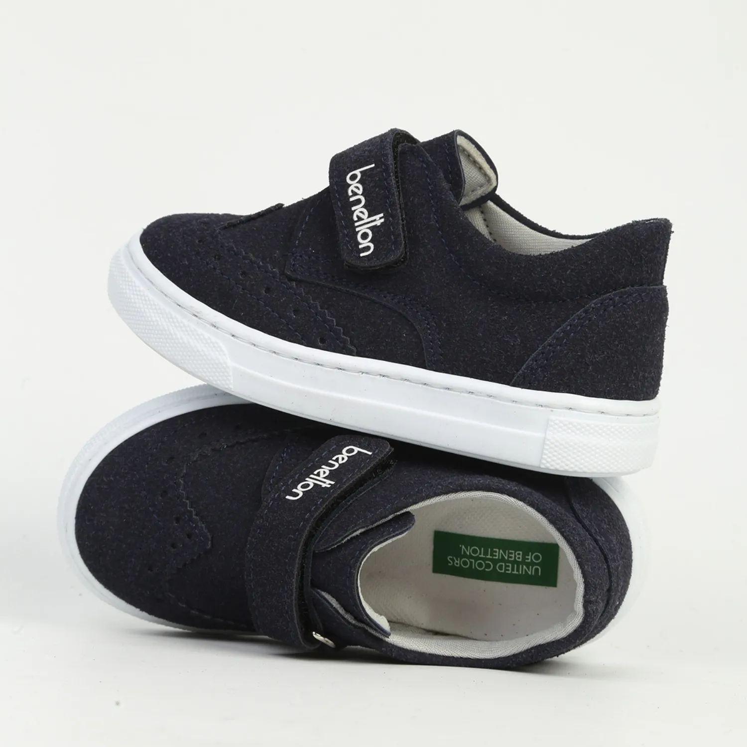 Benetton Ayakkabı Spor Lacivert Nubuk