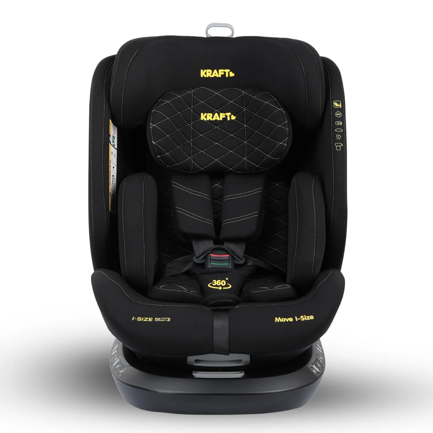 Kraft Move I-Size Oto Koltuğu 0-36 Kg Black Yellow