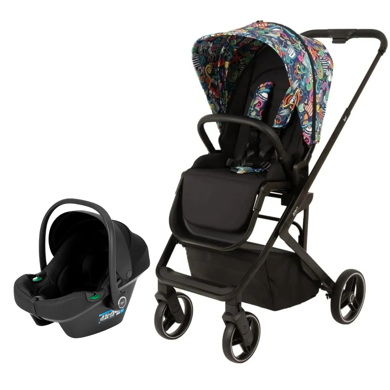 Bagi Neo2 Capsule Travel Sistem Bebek Arabası Multicolor