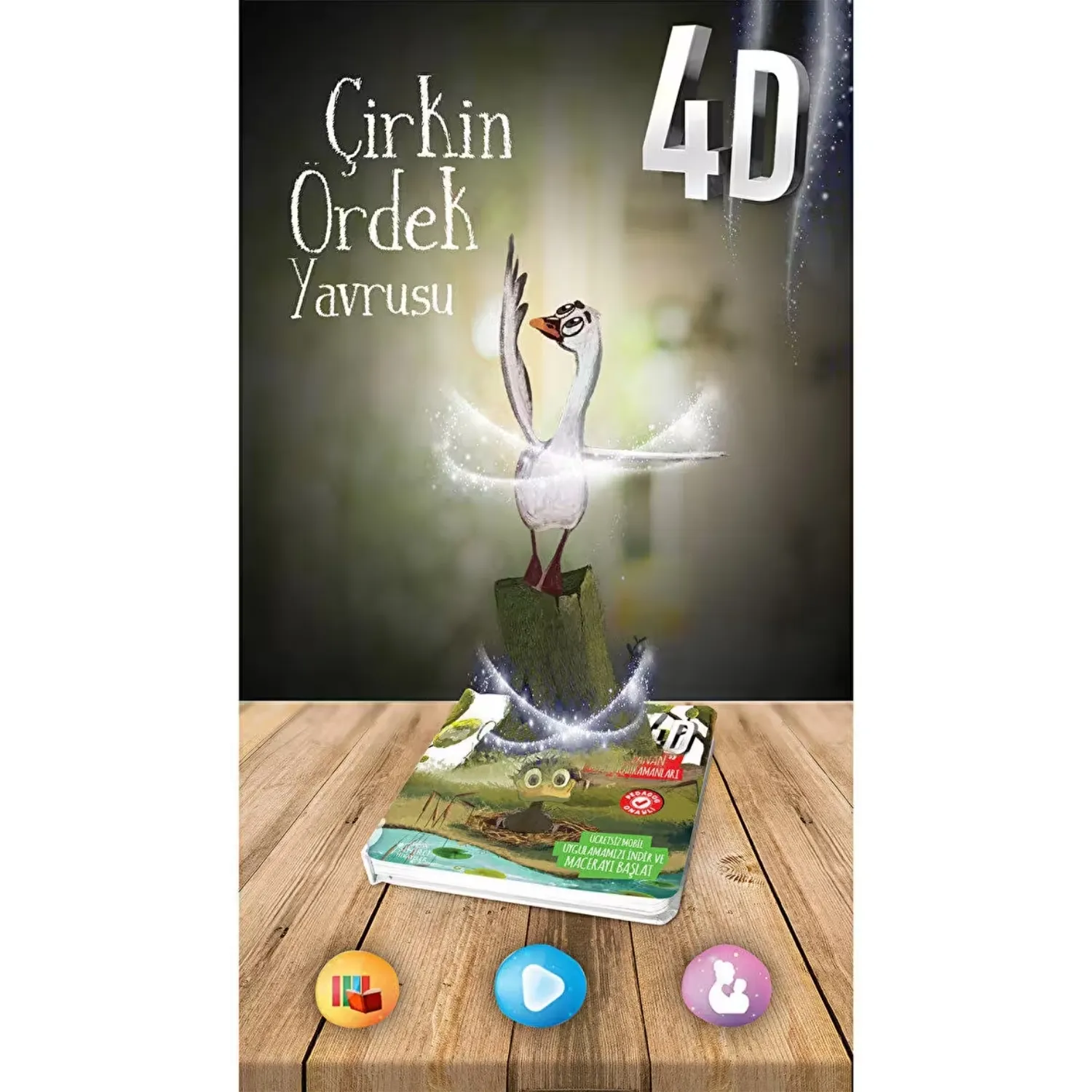 Bee Smart Çirkin Ördek Çocuk Kitabı