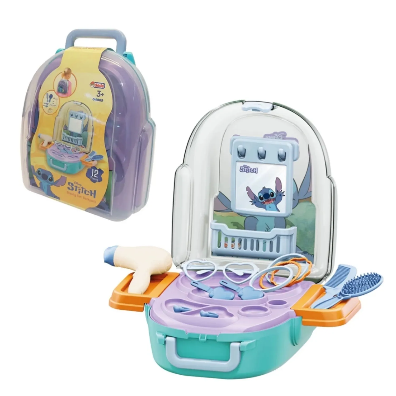 Dede Stitch Güzellik Set Sırt Çantası