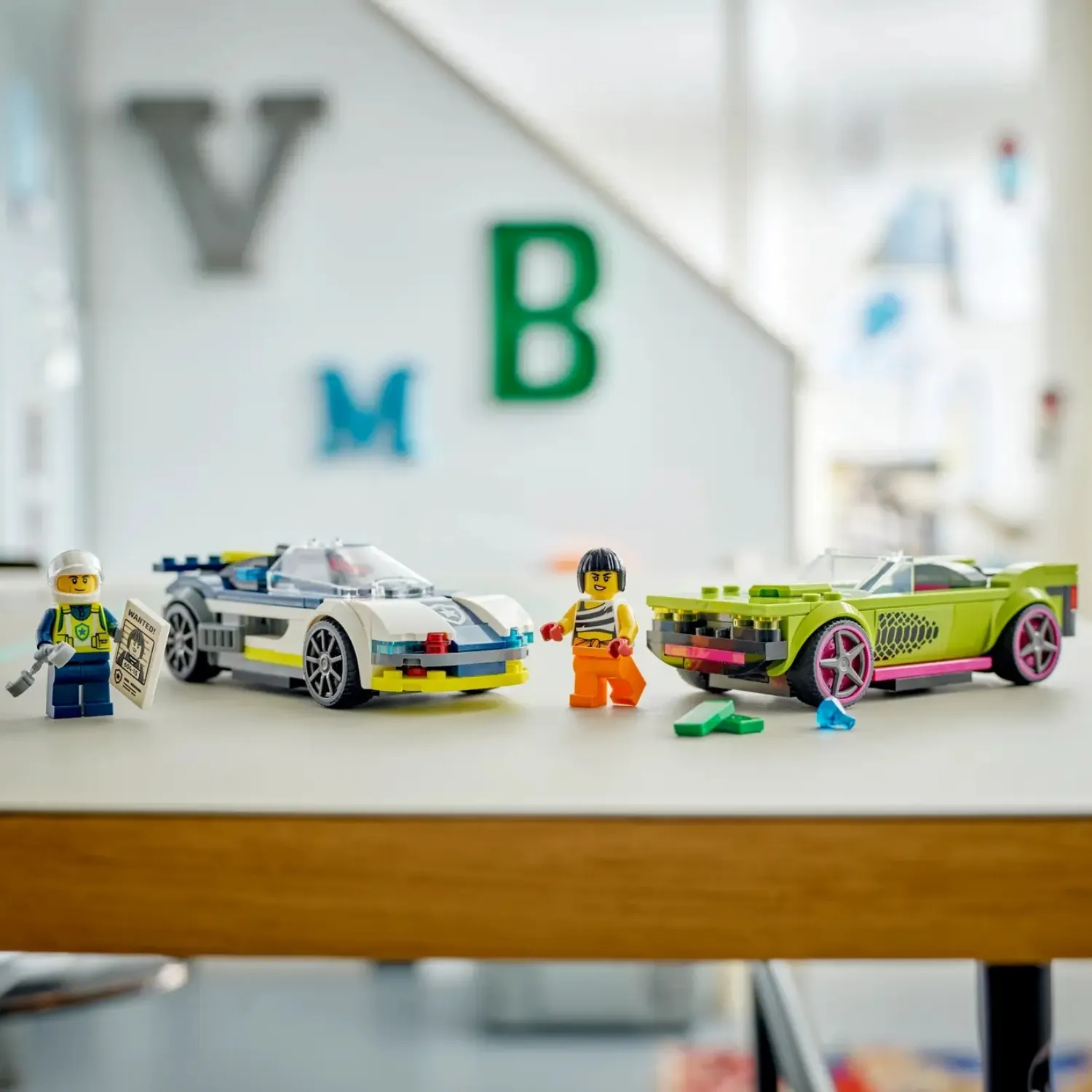 LEGO Police and Muscle Car Chase