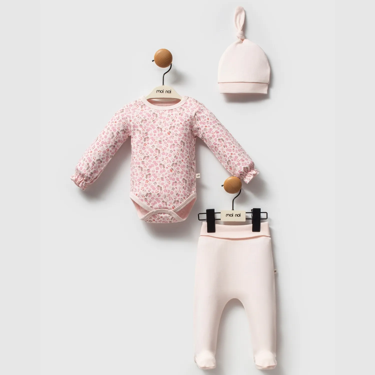 Moi Noi Zıbın Takımı 3lü Tea Mürdüm Moi Noi Zıbın Takımı 3lü Tea Mürdüm