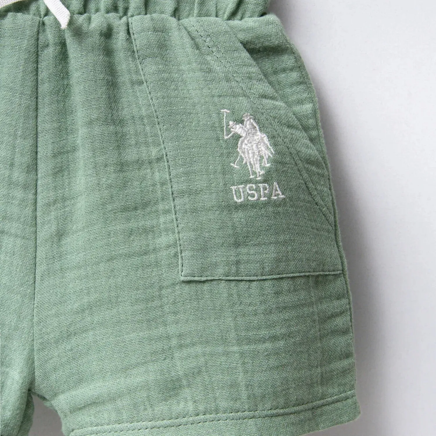U.S. Polo 2li Takım Beyaz