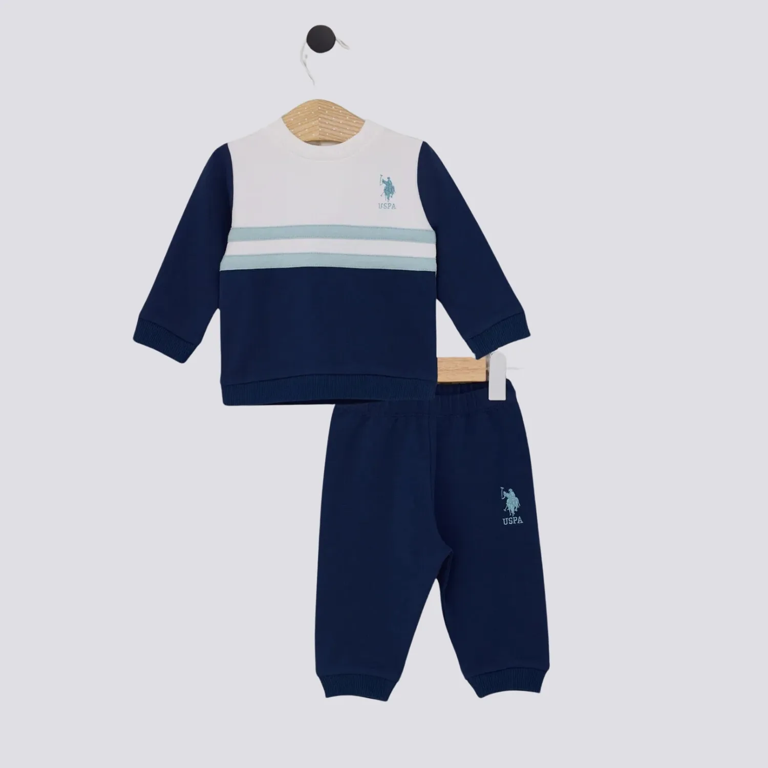 U.S. Polo 2li Takım Krem
