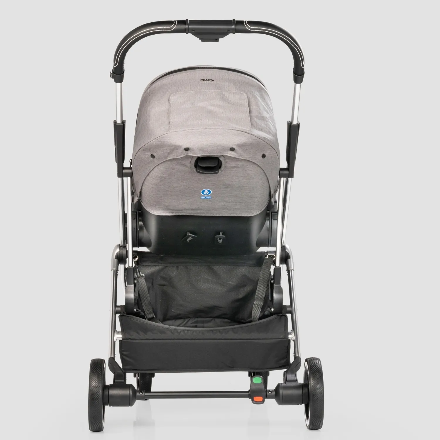 Kraft Kenya S Travel Sistem Bebek Arabası Grey