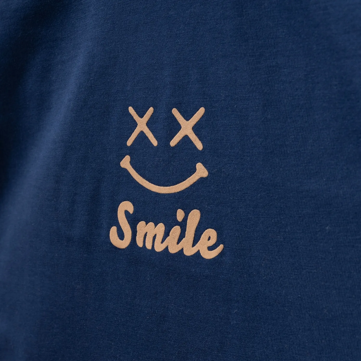 Winimo T-Shirt Smile Baskılı Lacivert