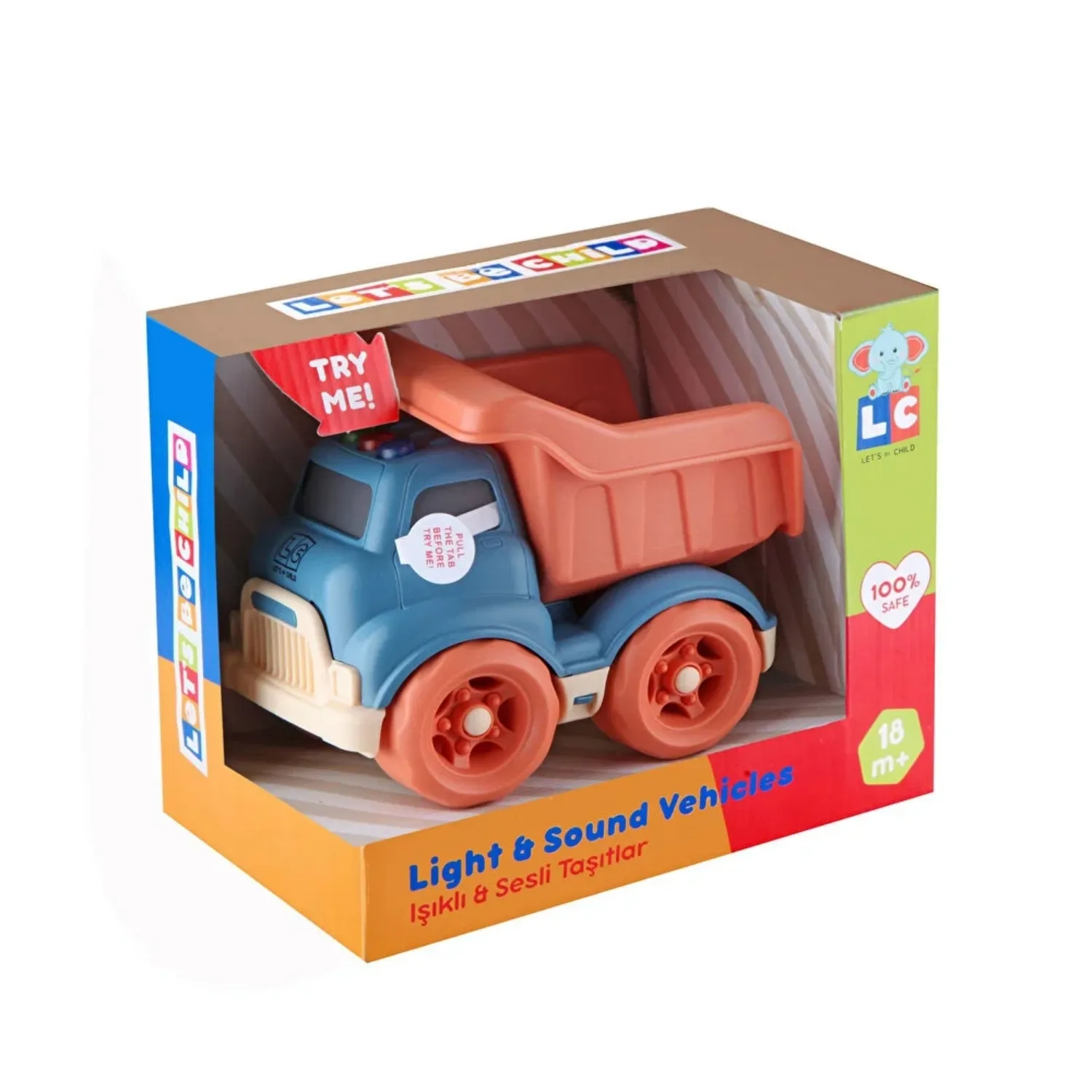 LC Işıklı ve Sesli Minik Kamyon