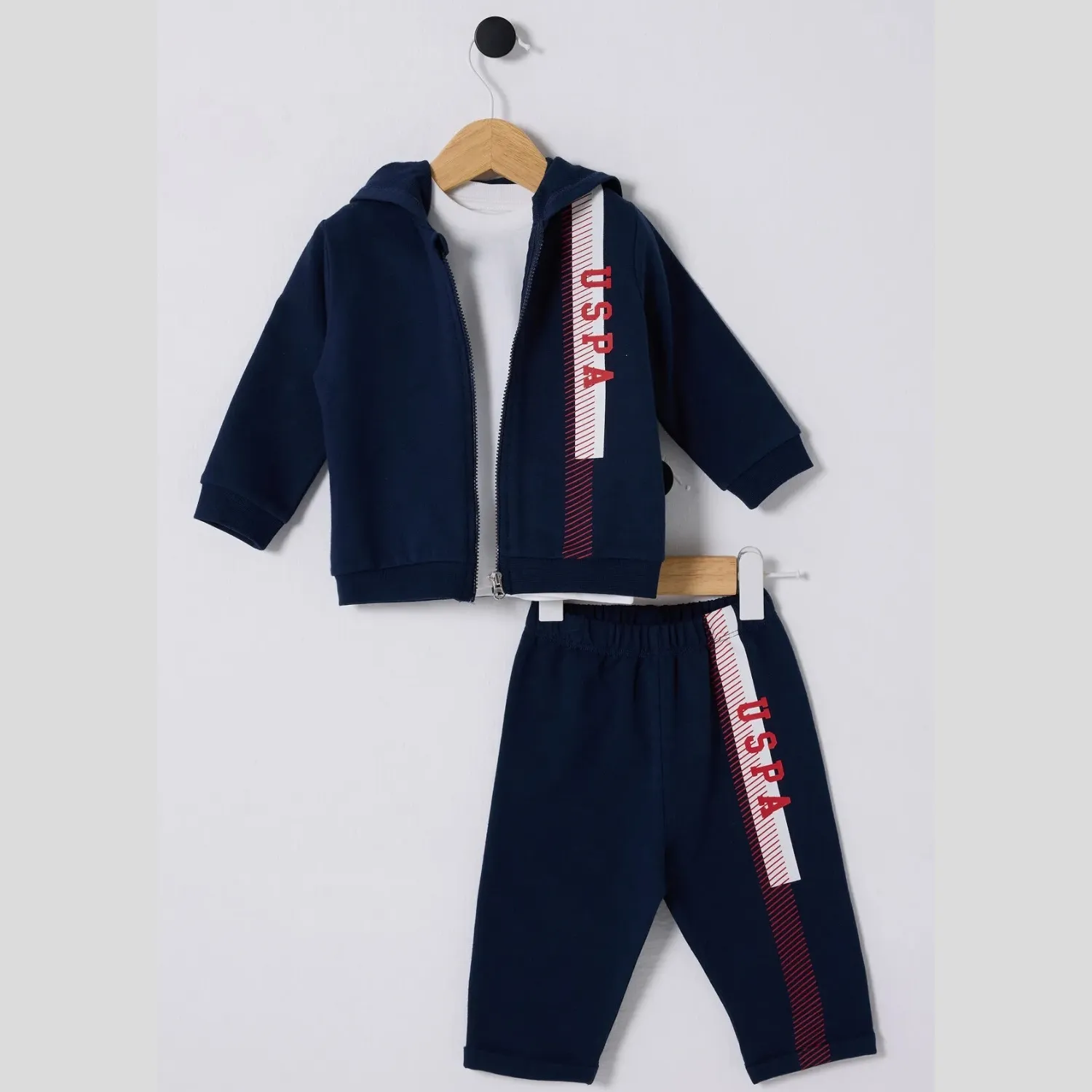 U.S. Polo 3lü Takım Lacivert
