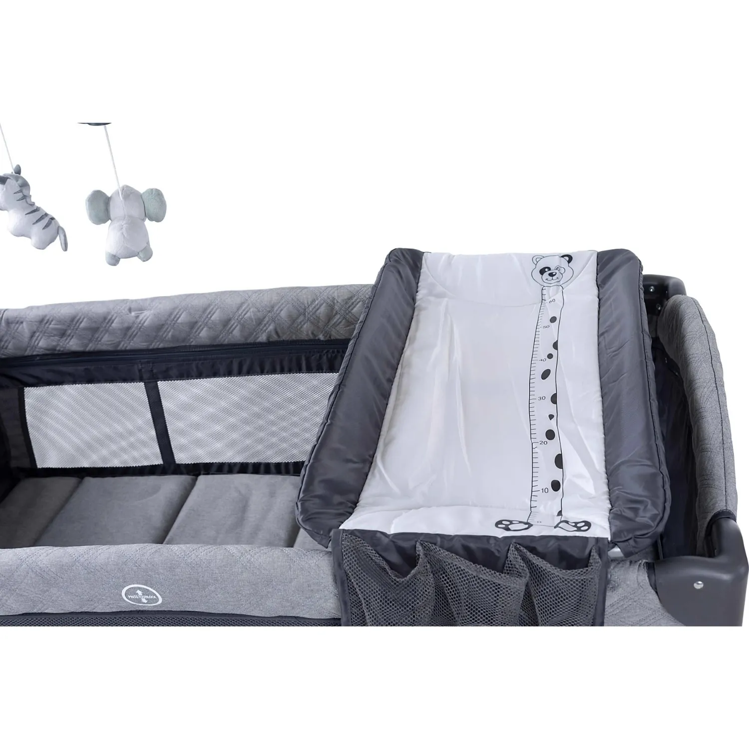 Prego 8065 Verona Oyun Parkı 70x120 cm Gri