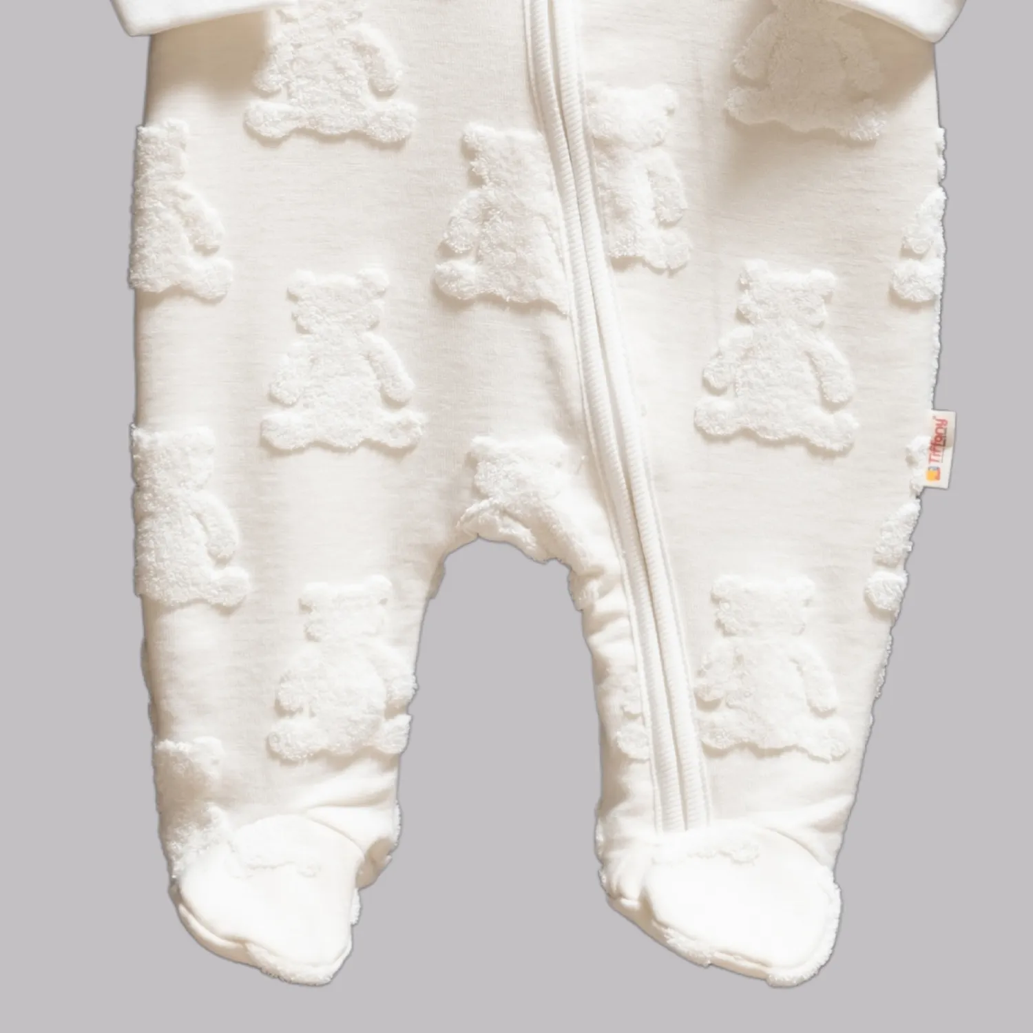 Tiffany Tulum Fermuarlı Patikli Puffy Big Bear Theme