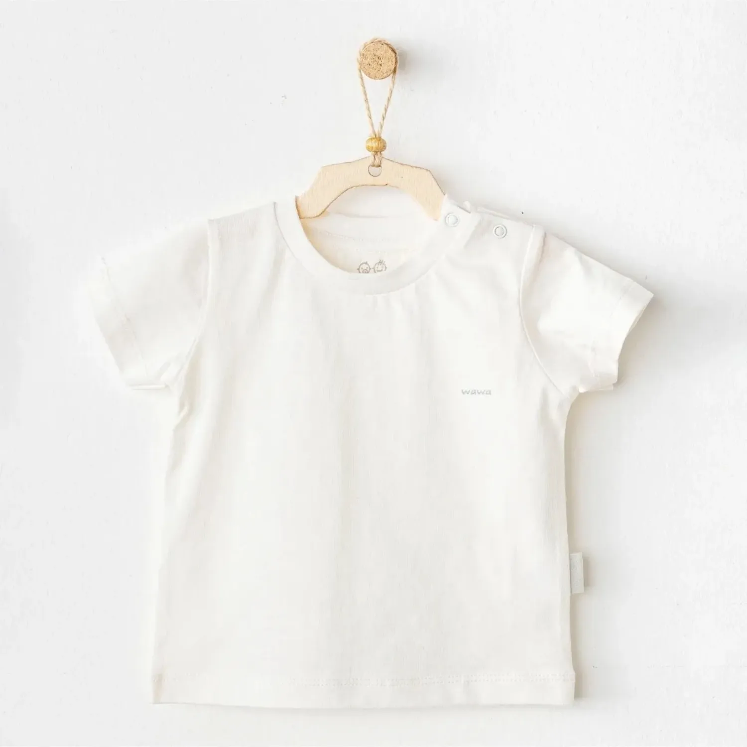 Andy Wawa T-Shirt Casual Beyaz