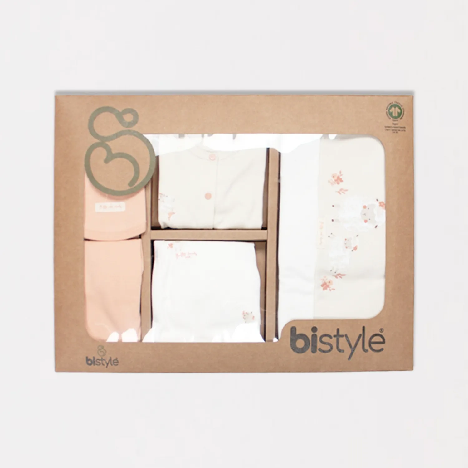 Bistyle Hastane Çıkışı 10lu Fluffy And Lovely Bej - Somon - Ekru
