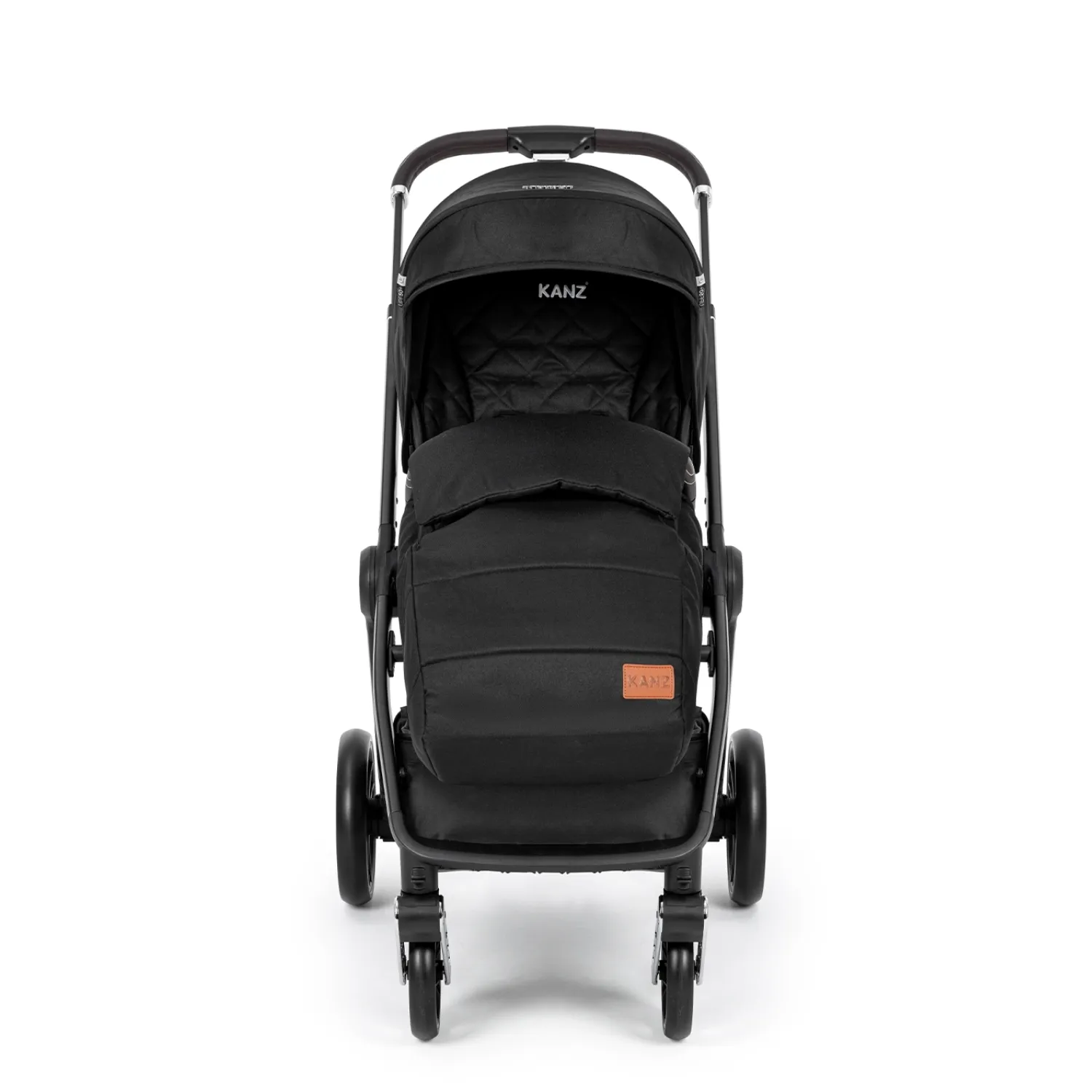 Kanz X-Go Ultimate Travel Sistem Bebek Arabası Silver Siyah