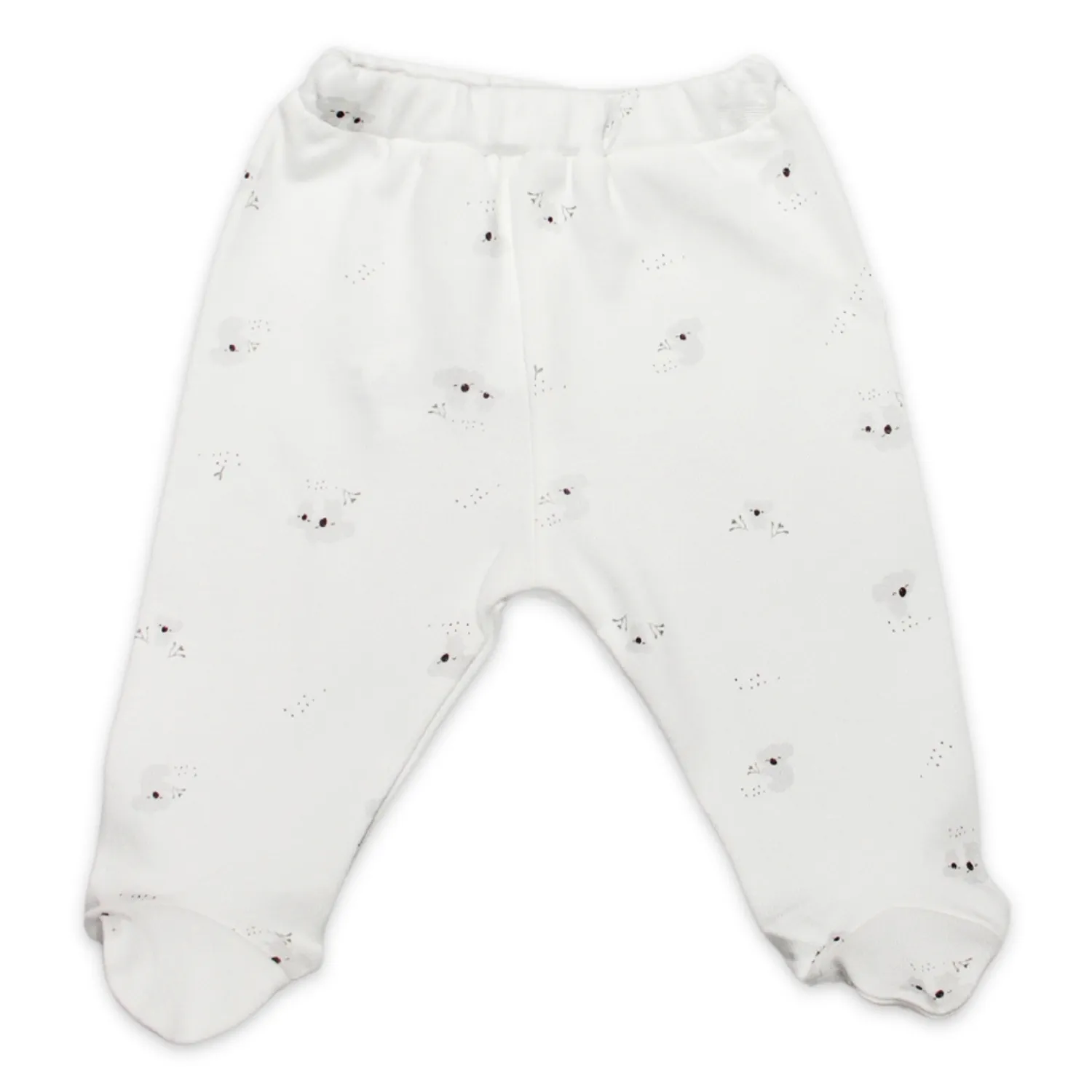 Bibaby Pantolon Patikli Little Koala Gri - Sarı - Ekru