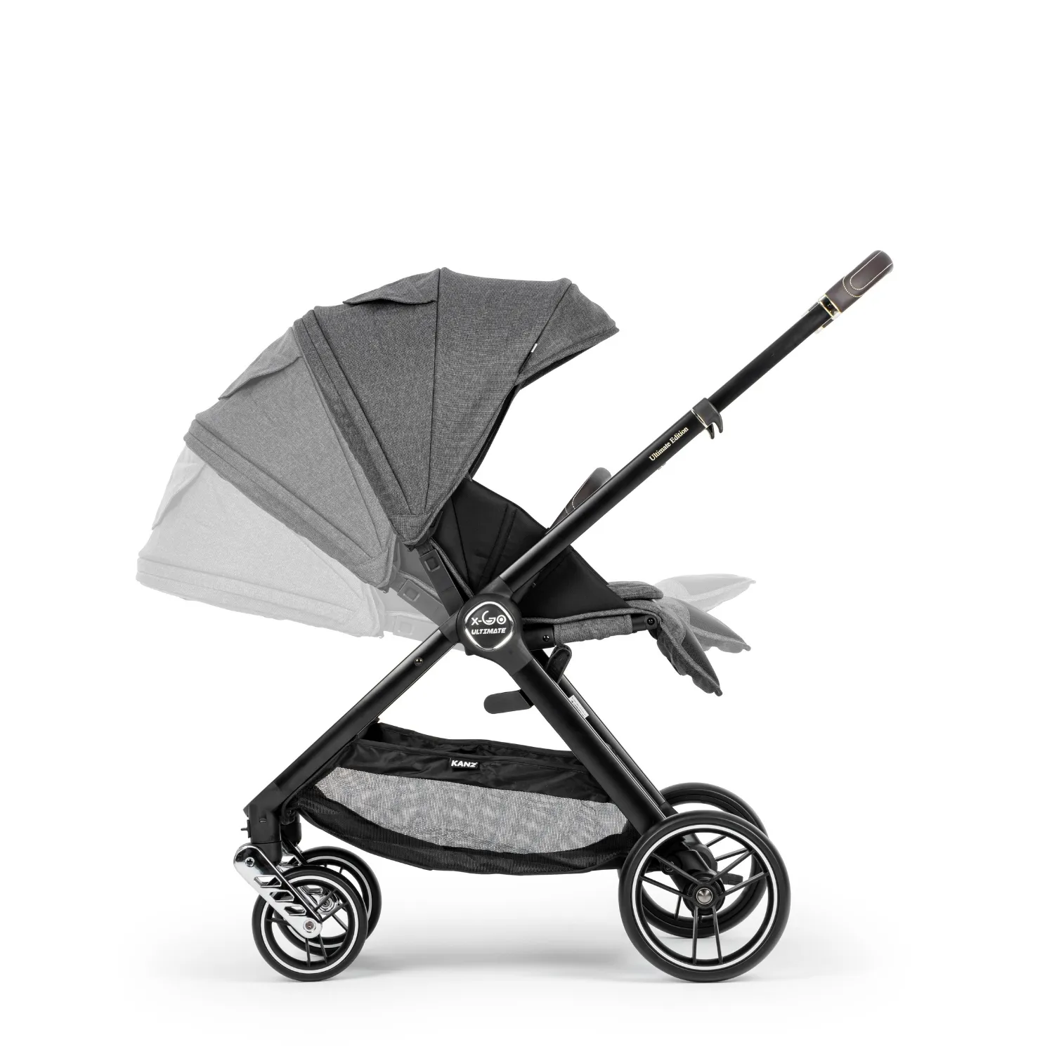 Kanz X-Go Ultimate Travel Sistem Bebek Arabası Silver Gri