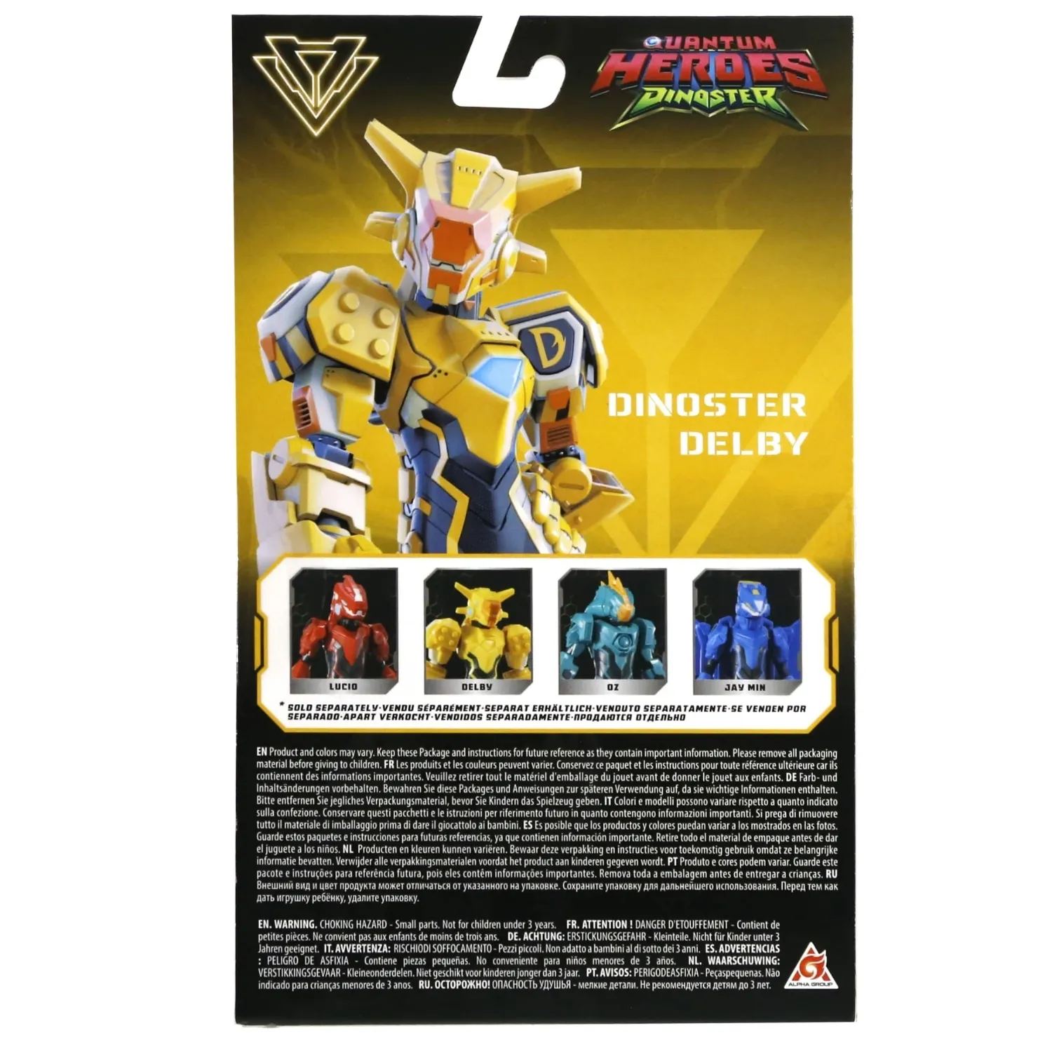 Transformer Dinoster Delby 16 Cm