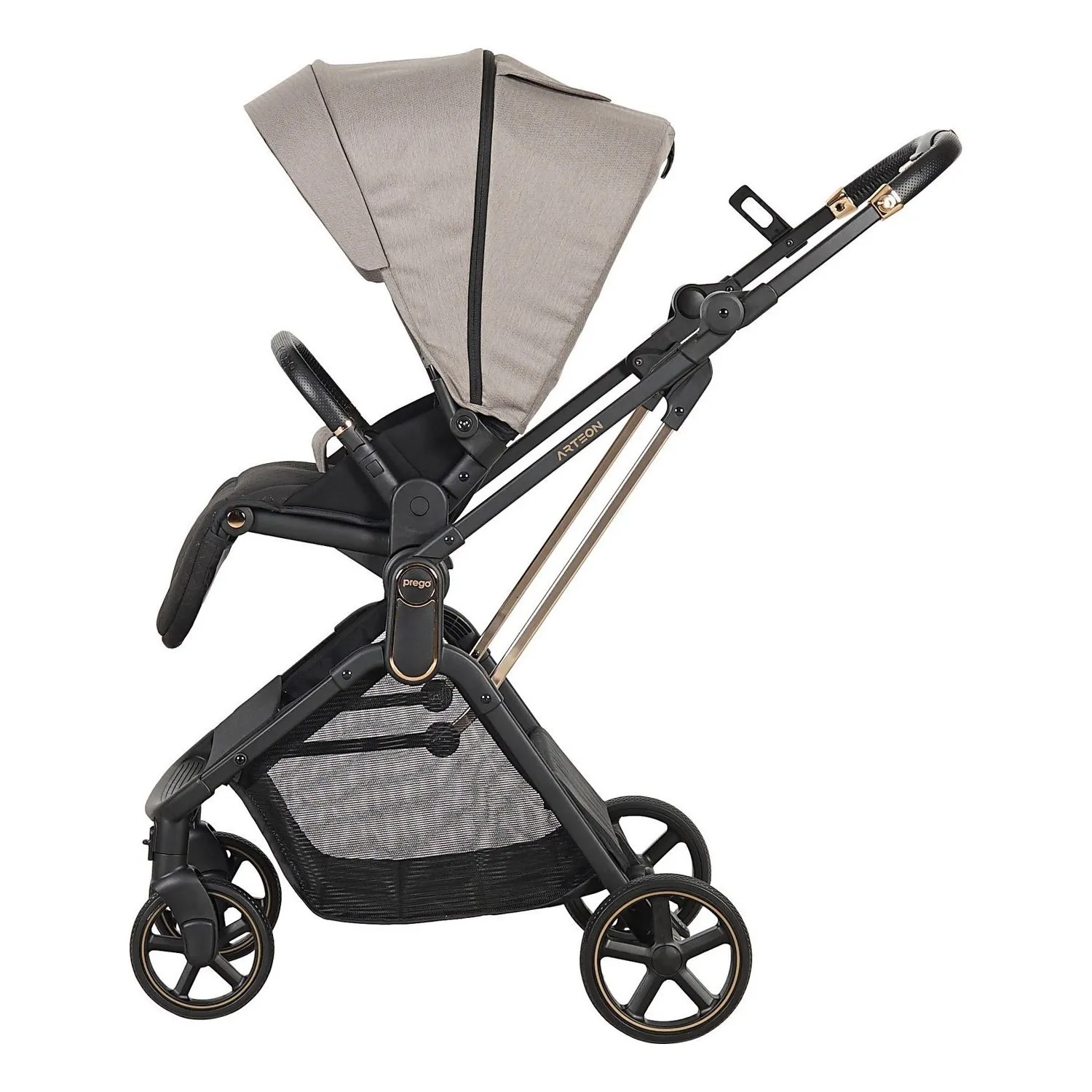 Prego 2244 Arteon Travel Sistem Bebek Arabası Bej