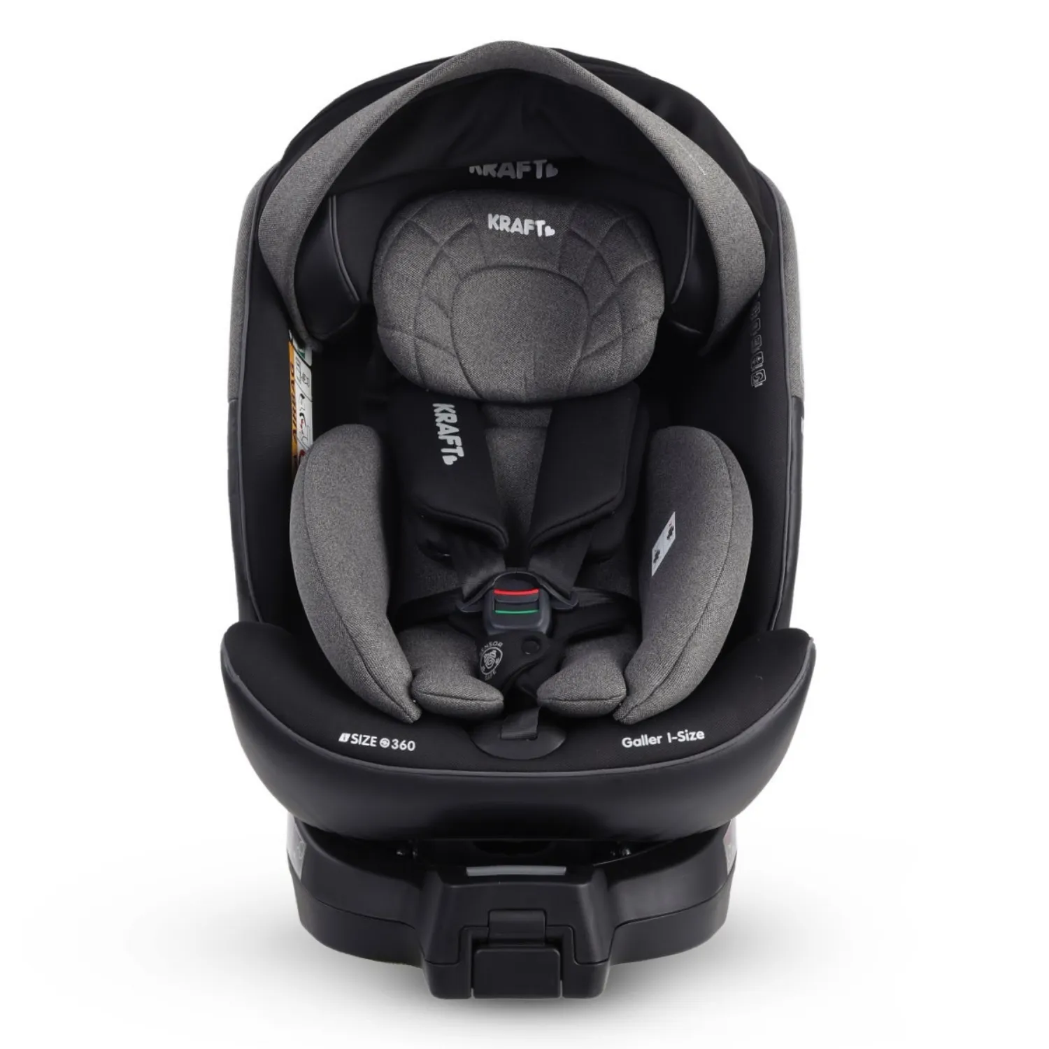 Kraft Galler I-Size Oto Koltuğu 0-36 Kg Koyu Gri